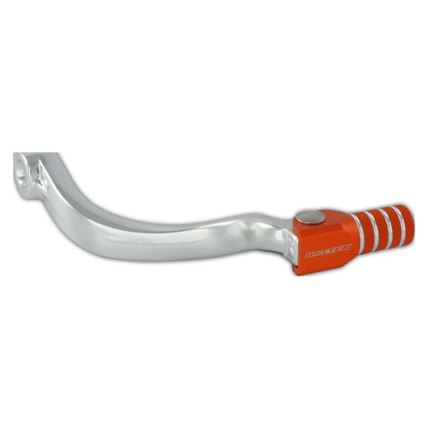 biketek Biketek mx alloy gear lever with orange tip - #m12